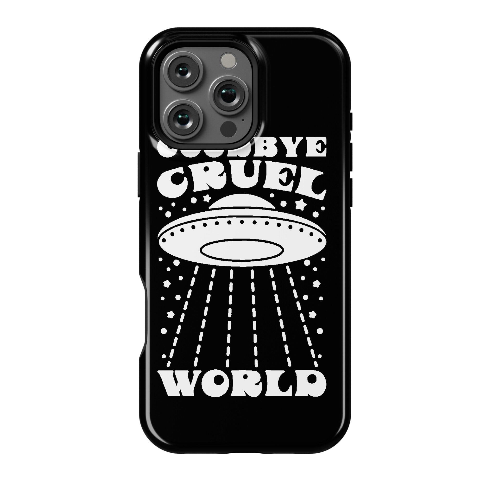 Goodbye Cruel World Phone Case